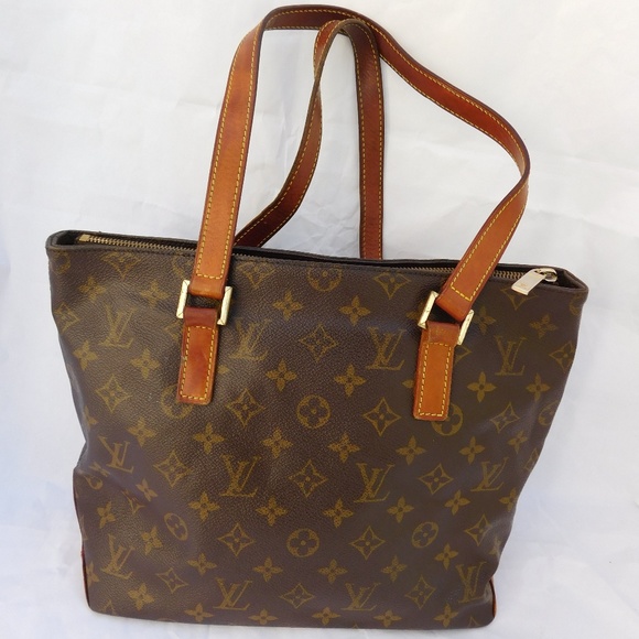 SOLD-AUTHENTIC LOUIS VUITTON CABAS PIANO TOTE - Picture 2 of 8